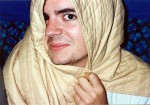 javi-afgana Viajando a Holanda en Agosto de 2000.