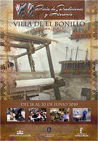 Cartel Feria de las Tradiciones de El Bonillo 2010