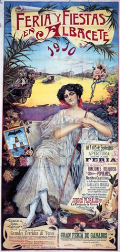 Cartel Feria de Albacete 1910