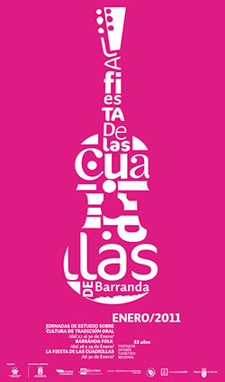 Cartel de la Fiesta de las Cuadrillas de Barranda 2011